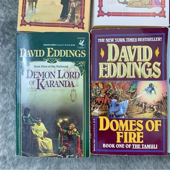 David Eddings Vintage Book Lot - Picture 4 of 14